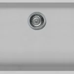 Legjobb ár Elleci Quadra 130 munkalap alá szerelhető egy medencés gránit mosogató M79 Aluminium LMQ13079BSOElleci
