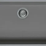 Elleci Quadra 130 munkalap alá szerelhető egy medencés gránit mosogató M73 Titanium LMQ13073BSOElleci Outlet