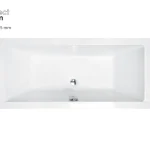 Besco QUADRO SLIM 190x90 cm egyenes kád, fehér WAQ-190-SLBesco Kedvezmény