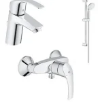 Bestseller Grohe Eurosmart csaptelep szett SZP-GR6 (33265002, 33555002, 27598001)Grohe