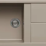 Elleci Unico 480 egy medence csepegtetővel gránit mosogató G 43 Tortora LGU48043Elleci Biztonságos vásárlás