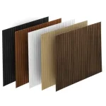 M-Acryl Trópusi fa oldallap egyenes kádakhoz 70-100 cm, wenge 20212M-Acryl Ne maradj le