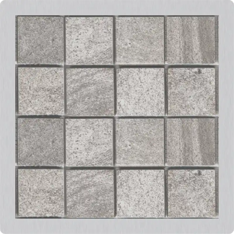 ALCA (Alcaplast) MPV016 Rozsdamentes rács a rozsdamentes padlóösszefolyókhoz 92×92 mmAlcaplast Újdonság