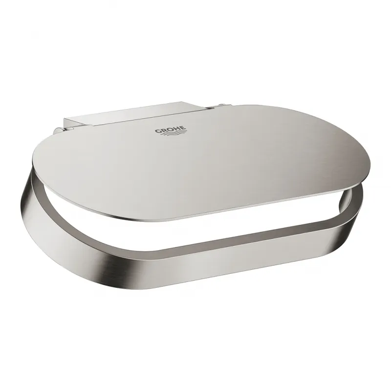 Ajánlat Grohe Selection toalettpapír-tartó, matt szupersteel 41069DC0Grohe