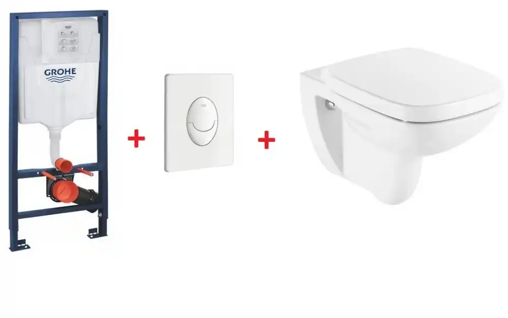 Expressz kézbesítés Grohe Rapid SL falsík alatti wc tartály komplett szett SZP-GR36 (38528001, 38505SH0, Roca-A346997000, Roca-A8019D2004)Grohe
