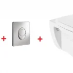 Vedd meg online Grohe Rapid SL falsík alatti wc tartály komplett szett SZP-GR43 (38528001, 38505000, Roca-A346997000, Roca-A8019D0004)Grohe