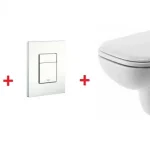 Gyors szállítás Grohe Rapid SL falsík alatti wc tartály komplett szett SZP-GR59 (38528001, 38732SH0, Duravit-22110900002, Duravit-0067310000)Duravit