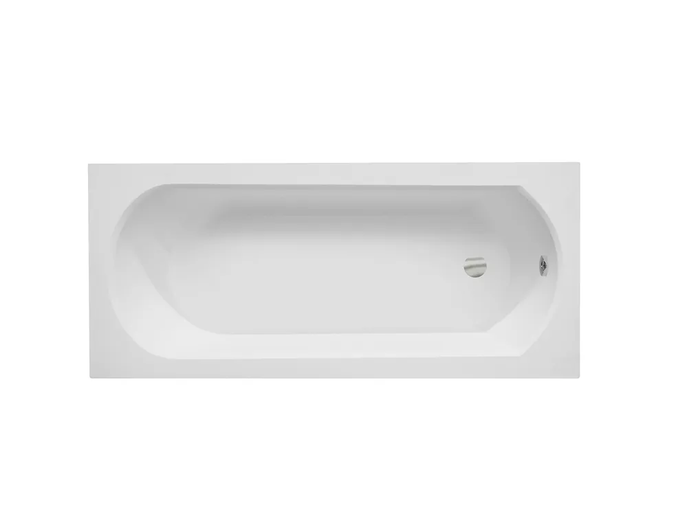 Vedd meg online Besco INTRICA 170x75 cm egyenes kád, fehér WAIN-170-PKBesco