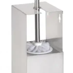 Sapho BEMETA NIVA fali WC-kefetartó, 130x353x120mm, INOX 101113091Bemeta Ajánlat