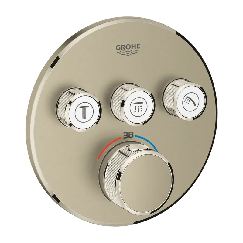 Azonnali szállítás GROHE Grohtherm SmartControl termosztátos színkészlet, matt nikkel 29121EN0Grohe