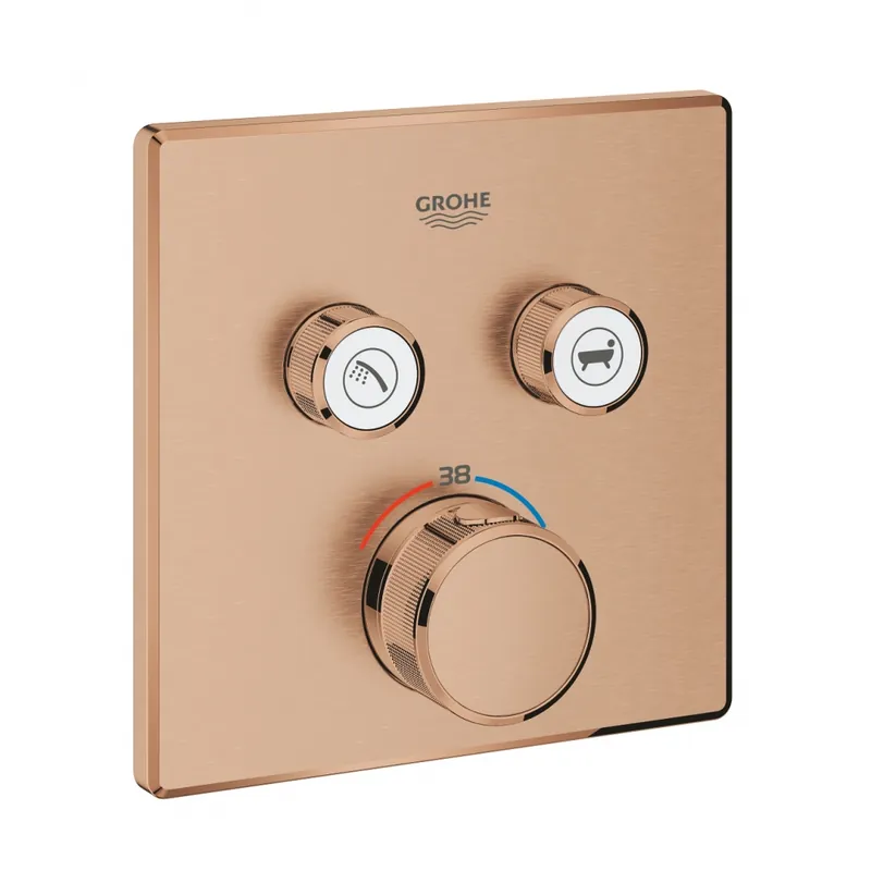 GROHE Grohtherm SmartControl termosztátos színkészlet, matt warm sunset 29124DL0Grohe Expressz kézbesítés