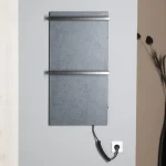 Akció Sapho ELMIS elektromos radiátor, 400x800mm, 100W, matt antracit EB410Sapho