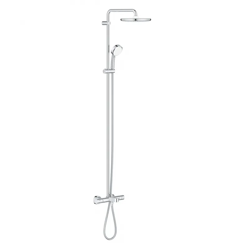 Expressz szállítás Grohe Tempesta Cosmopolitan System 250 Termosztátos zuhanyrendszer kádtöltővel falra szerelésre 26672000Grohe