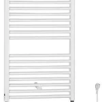Sapho AQUALINE DIRECT-E 450x960mm elektromos fürdőszobai radiátor, fehér ILE94TAqualine Azonnali szállítás