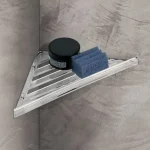 Árcsökkenés AQUALINE sarokpolc, 230x30x230mm, ABS/átlátszó FL80Aqualine