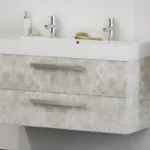 Akciós ár Tboss Leon 100 1M/2CS fürdőszobabútor alsó szekrény mosdóval (több színben)Tboss