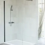 Prémium Niwell FELICIA black walk-in zuhanyfal, 100 cm NWWI-FEL100NIWELL