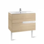 Legkelendőbb Roca Victoria-N 80 cm fürdőszoba bútor mosdóval, tölgy A855832155Roca