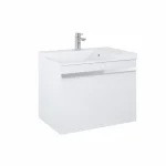 Arezzo Design NEVADA 70 cm-es alsószekrény, 1+1 fiókkal, Mf. Fehér színben, szifonkivágással AR-167684Arezzo Design Legjobb ár