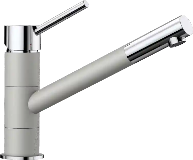 BLANCO KANO-S Silgranit kihúzható fejes mosogató csaptelep, gyöngyszürke/króm 525045Blanco Outlet