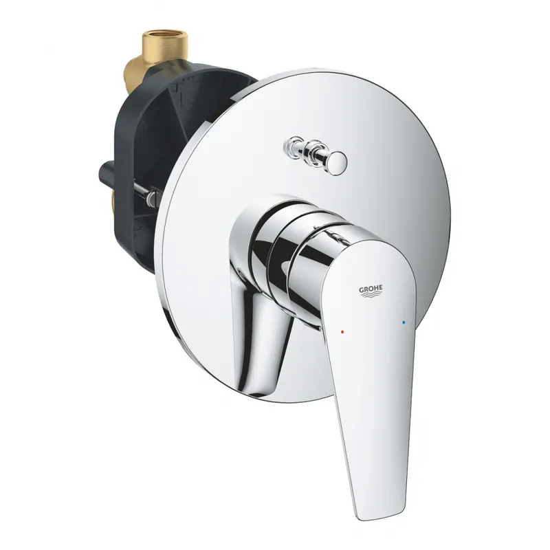 Grohe BauEdge egykaros falsík alatti csaptelep 2 funkciós beépítő testtel 29079001Grohe Végkiárusítás