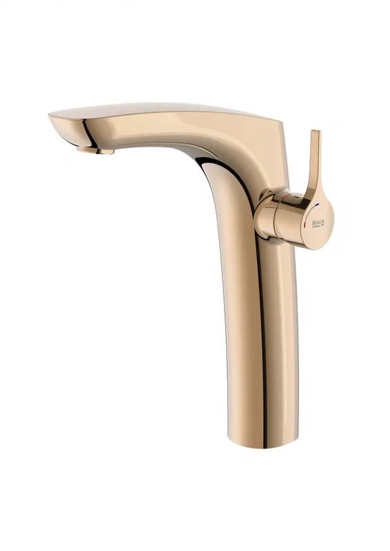 Roca Insignia ColdStart magasított mosdó csaptelep, rose gold A5A3C3ARG0Roca Kiárusítás