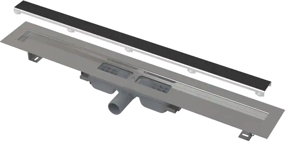 ALCA (Alcaplast) APZ115-300 Marble Low Zuhanyfolyóka perem nélkül, burkolható ráccsalAlcaplast Csak ma