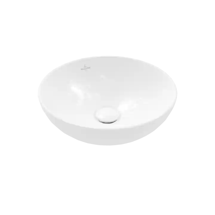 Alacsony ár Villeroy and Boch Loop & Friends Surface 38 cm ráültethető mosdó CeramicPlus felülettel 4A4501R1Villeroy & Boch