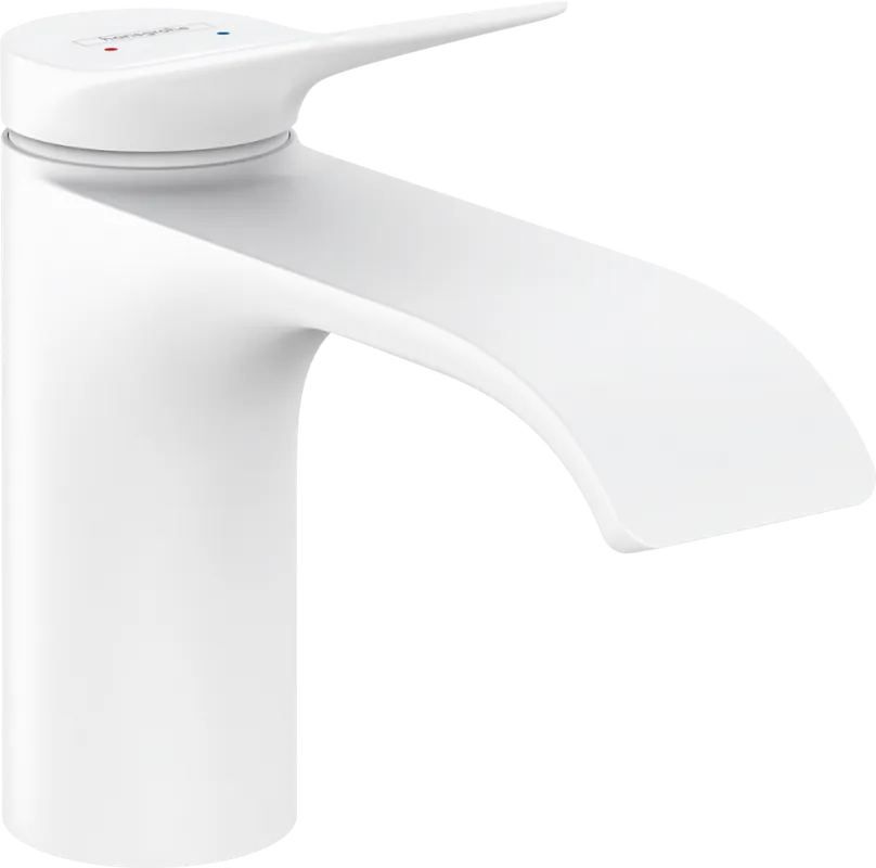 Hansgrohe Vivenis egykaros mosdócsaptelep 80, automata lefolyógarnitúrával matt fehér 75010700Hansgrohe Legnépszerűbb