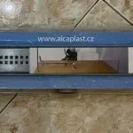 Alcaplast Komfort CPZ9-750 műanyag zuhanyfolyóka fém ráccsal 750 mm (K)Alcaplast Expressz kézbesítés