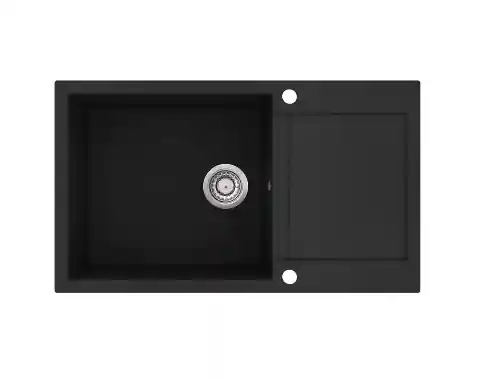 Akciós ár Evido Cubo XL 6S Compact gránit mosogató, antracit 105539Evido