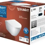 Rendeld meg most Duravit D-Neo öblítőperem nélküli Duravit Rimless fali wc szett (ülőkével) 45770900A1Duravit