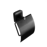 Roltechnik QUATTRO fedeles wc papír tartó, matt fekete 440355Roltechnik Vásárlói kedvenc