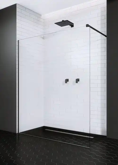Végkiárusítás Radaway Modo New Black II 50 Walk-in zuhanyfal 389054-54-01Radaway