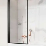 Akciós ár Radaway Nes Black PNJ I 90 B Frame kádparaván, balos 10011090-54-56LRadaway