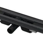 ALCA (Alcaplast) APZ101BLACK-1150 BLACK Low zuhanyfolyóka peremmel perforált rácsokhoz, fekete-mattAlcaplast Azonnal elérhető