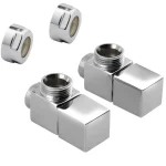 Sapho CUBE csatlakozó készlet szett, sarokszeleppel, szögletes, króm CP4010SSapho Kiárusítás