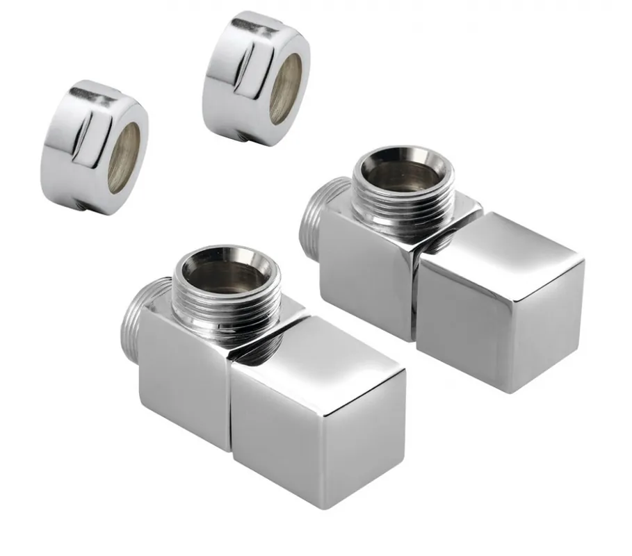 Sapho CUBE csatlakozó készlet szett, sarokszeleppel, szögletes, króm CP4010SSapho Kiárusítás