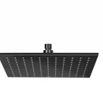 Olcsóbb Roca RainSense Square 30 fejzuhany, szálcsiszolt titán fekete A5B4050NM0Roca
