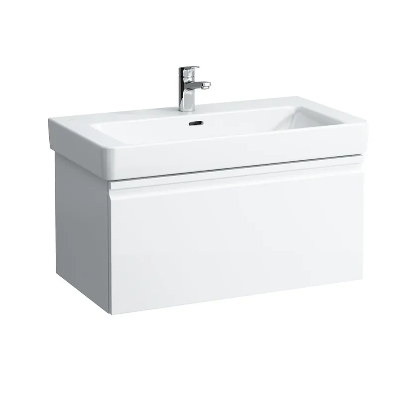 Laufen Pro S alsószekrény 813965 tip. mosdóhoz 1 fiókkal és belső fiókkal, fényes fehér H4835020964751Laufen Ajánlat