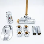 Kiárusítás AREZZO design Spearpex radiátor szelep króm, bal AR-SPEARPEX-CR-LArezzo Design