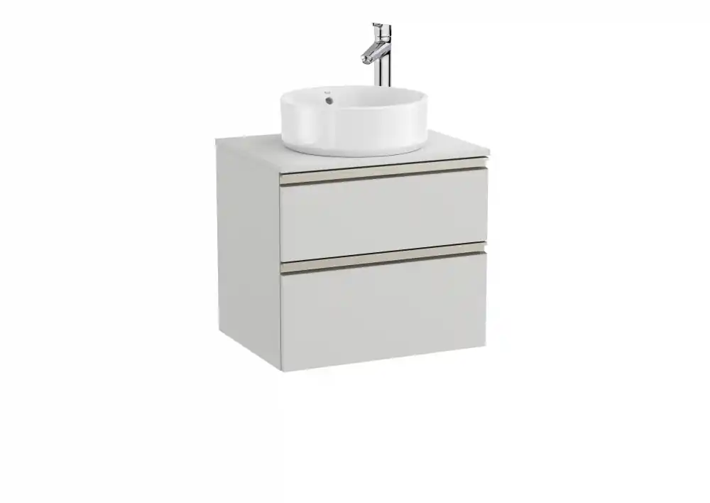 Roca The Gap 600 mm fürdőszoba bútor pultos mosdóhoz, artico szürke A851500447Roca Korlátozott ajánlat