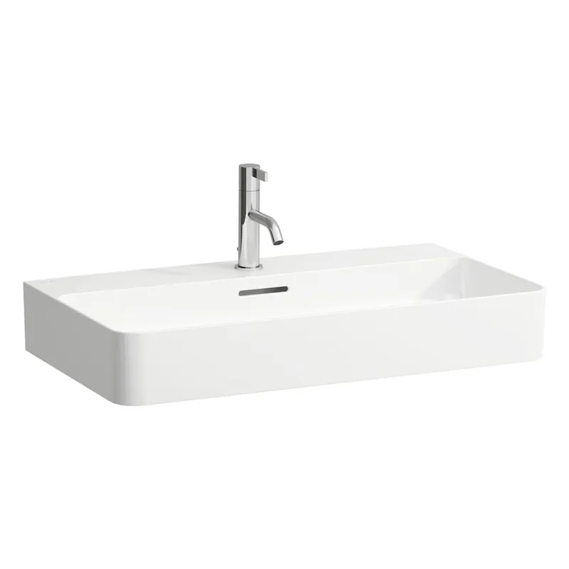 Árengedmény Laufen Val mosdó 75x42 cm, matt fehér H8102857571041Laufen