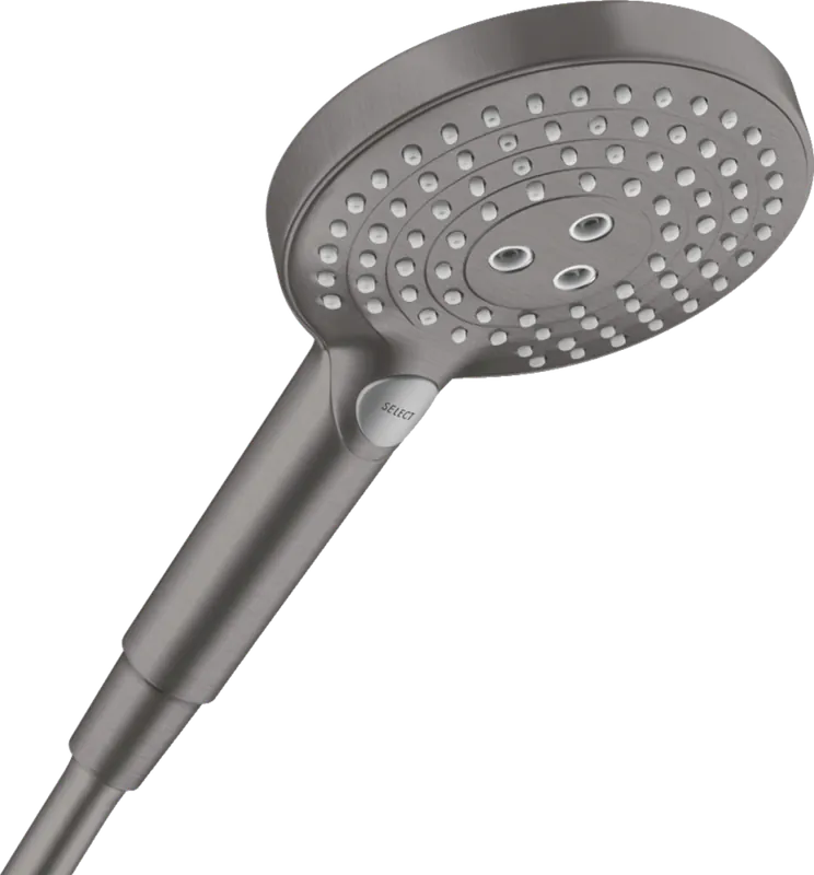 Azonnal elérhető Hansgrohe Raindance Select S Kézizuhany 120 3jet, szálcsiszolt fekete króm 26530340Hansgrohe