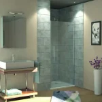 HSK New Style zuhanyajtó króm profil, átlátszó üveg 100 cm 1409500/100.41.50HSK Ne maradj le