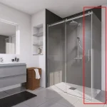 HSK Urban zuhanyfal ajtóhoz króm profil, átlátszó üveg 90 cm 1438090.41.50HSK Alacsony ár