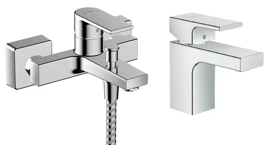 Gyors kiszállítás Hansgrohe Vernis Shape csaptelep szett, króm SZP-HG21 (71560000, 71450000)Hansgrohe