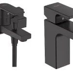 Hansgrohe Vernis Shape csaptelep szett, matt fekete SZP-HG24 (71561670, 71450670)Hansgrohe Akciós ár