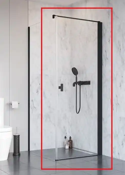 Radaway Nes Black KDJ I 90 J zuhanyajtó, 90 cm-es jobbos 10022090-54-01RRadaway Exkluzív ajánlat