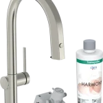 Expressz kézbesítés Hansgrohe Aqittura M91 Vízszűrős konyhai csaptelep 210, kihúzható zuhanyfejjel, 1jet, sBox, indulókészlet, rozsdamentes acél hatású 76800800Hansgrohe